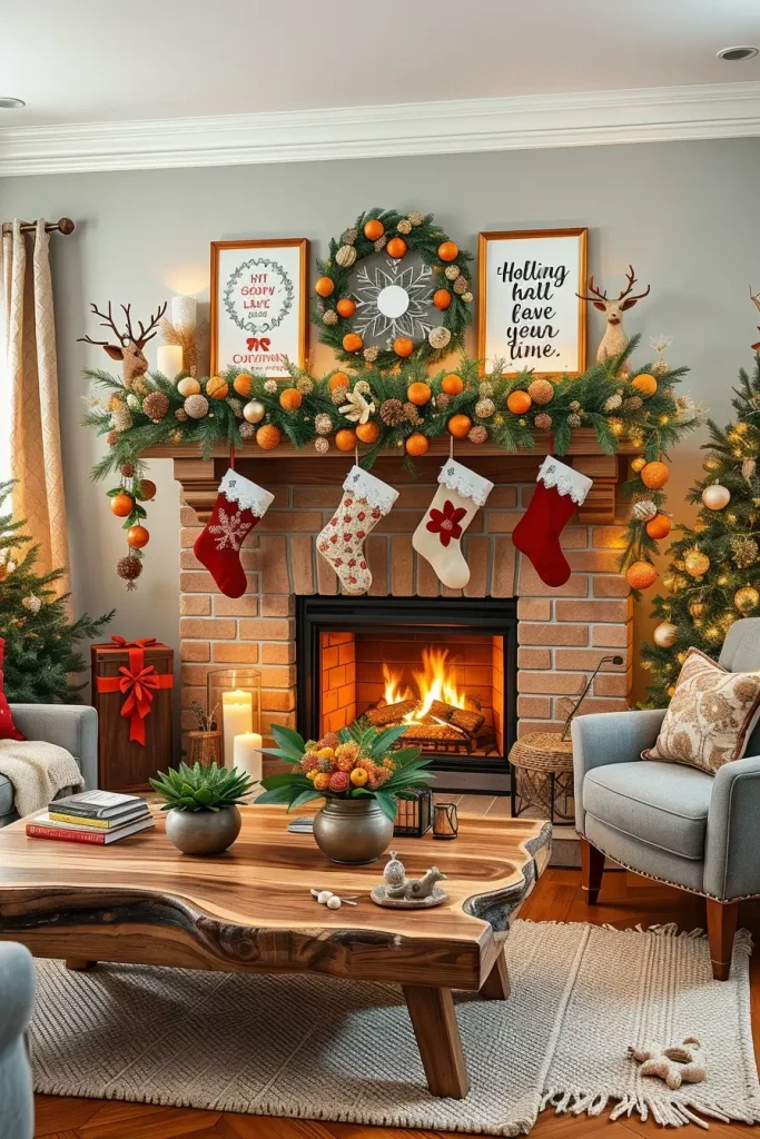 64 Christmas Fireplace Decor Ideas 2025 to Make Your Holiday Warm and Stylish