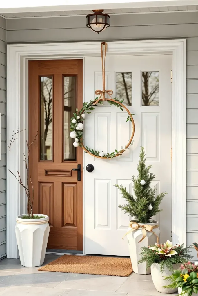 62 Christmas Wreaths for Front Door Ideas 2025 to Transform Your Holiday Decor