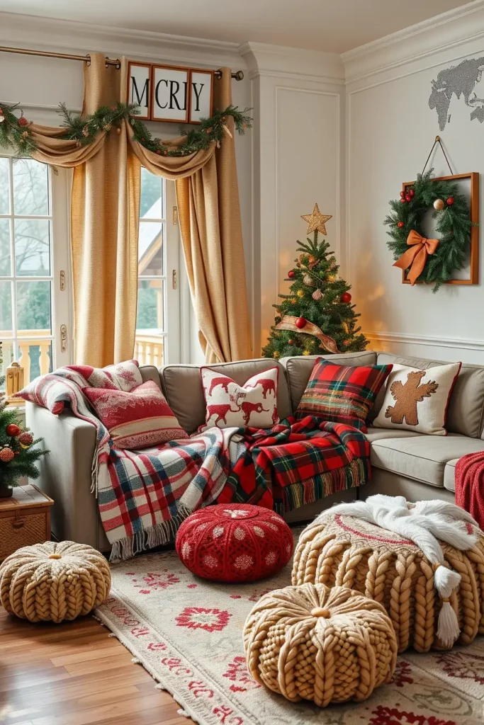 64 Apartment Christmas Decor Ideas 2025 to Transform Small Spaces into Festive Homes