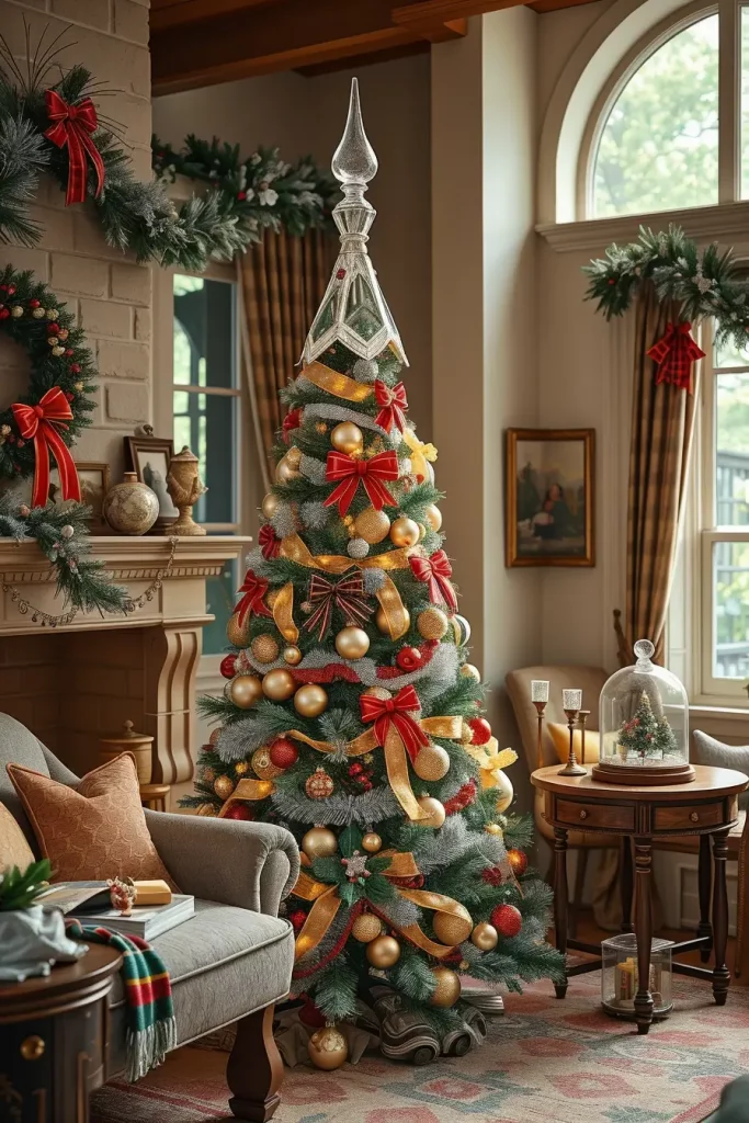 63 Vintage Christmas Decor Ideas 2025 to Bring Timeless Holiday Charm
