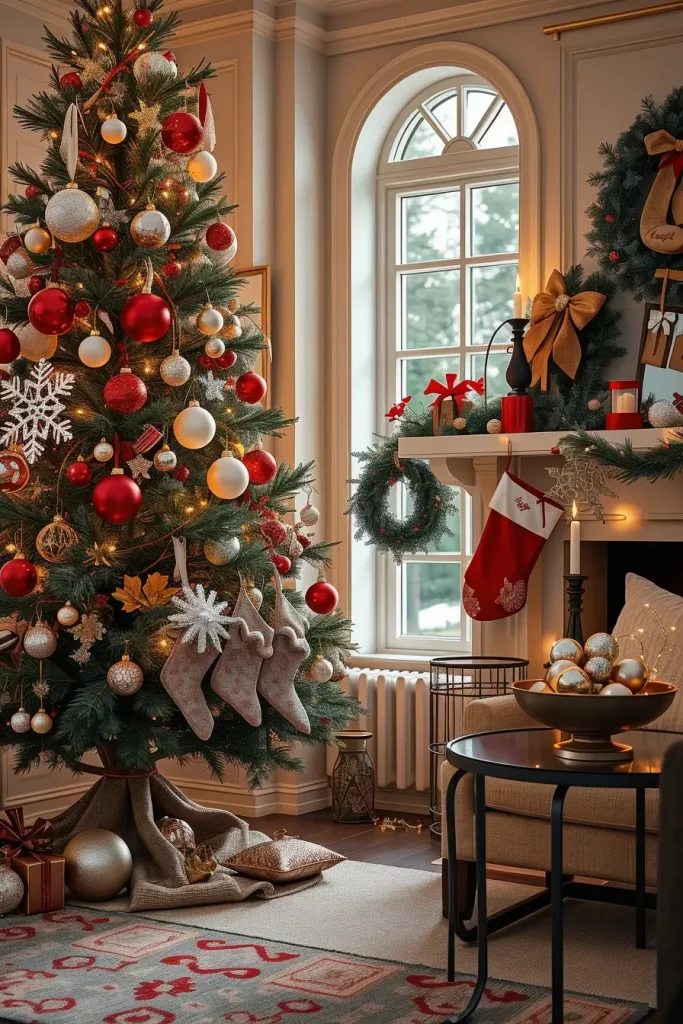 63 Red and White Christmas Lights 2025 – Festive Ideas for Indoors and Outdoors