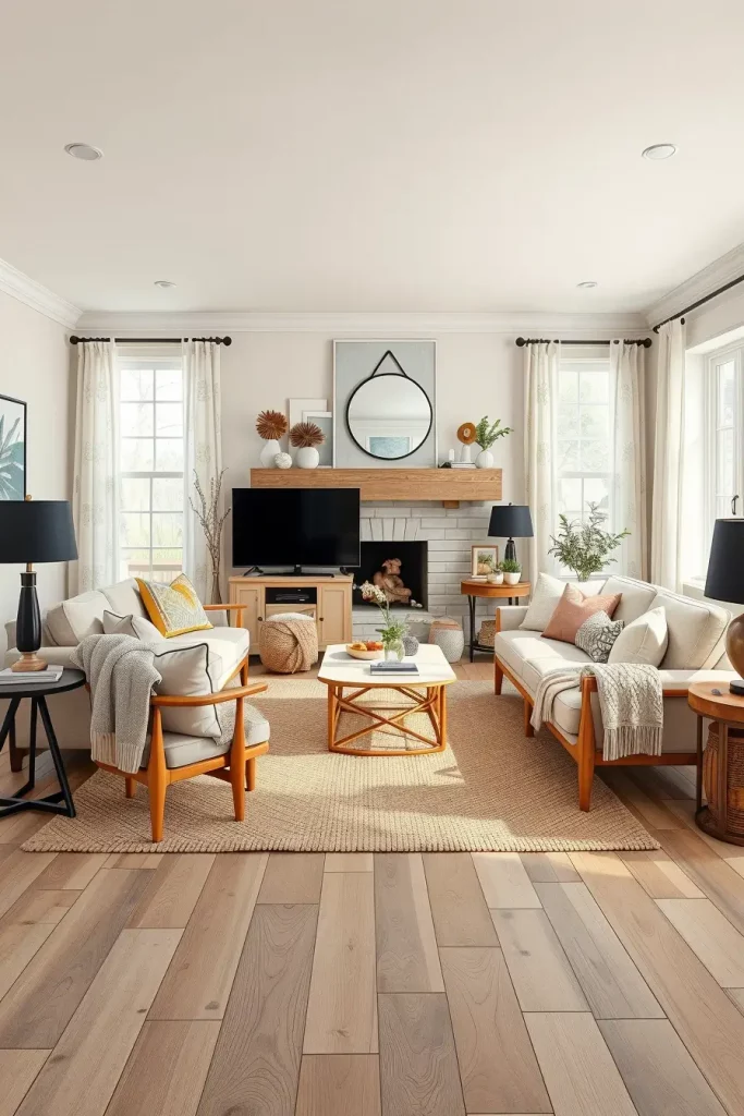 64 Modern Farmhouse Living Room Ideas for a Cozy and Stylish Home