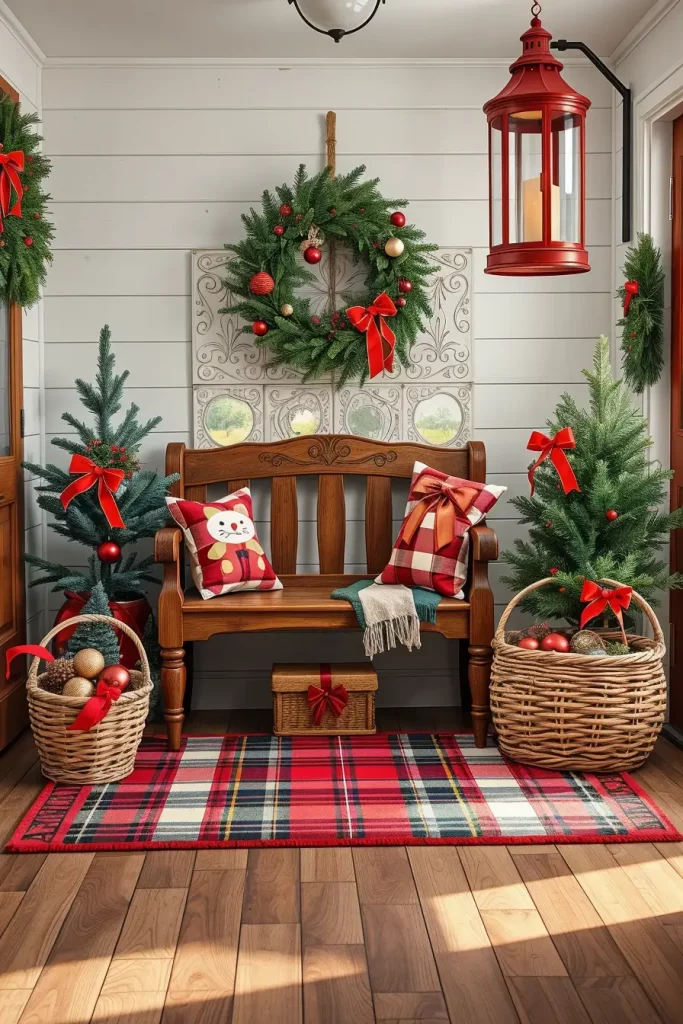 62 Christmas Entryway Ideas 2025 to Welcome Guests in Style