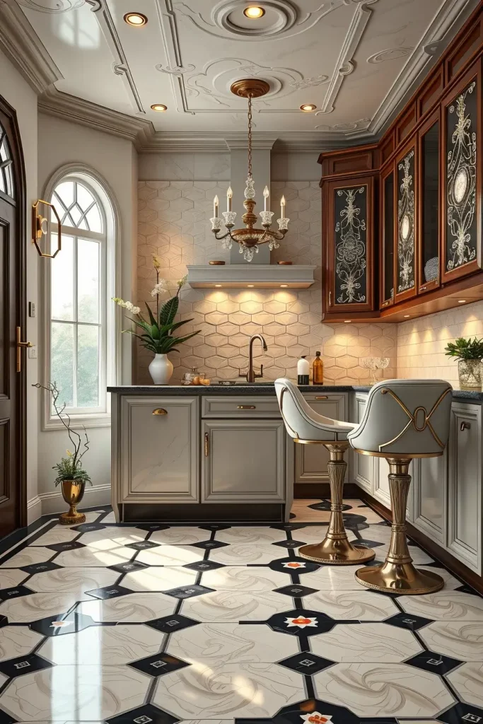 65 Art Deco Revival Kitchen Décor Ideas for a Glamorous Modern Home