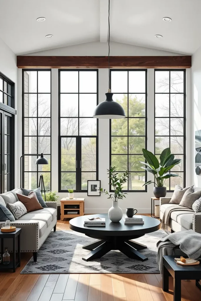 64 Modern Farmhouse Living Room Ideas for a Cozy and Stylish Home