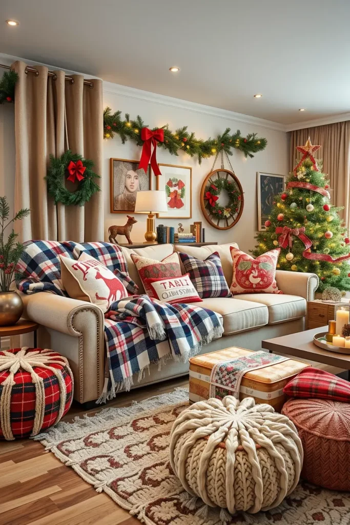 64 Apartment Christmas Decor Ideas 2025 to Transform Small Spaces into Festive Homes