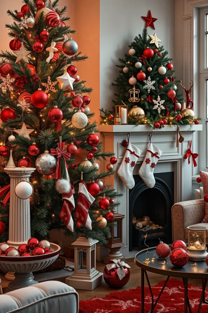 63 Red and White Christmas Lights 2025 – Festive Ideas for Indoors and Outdoors