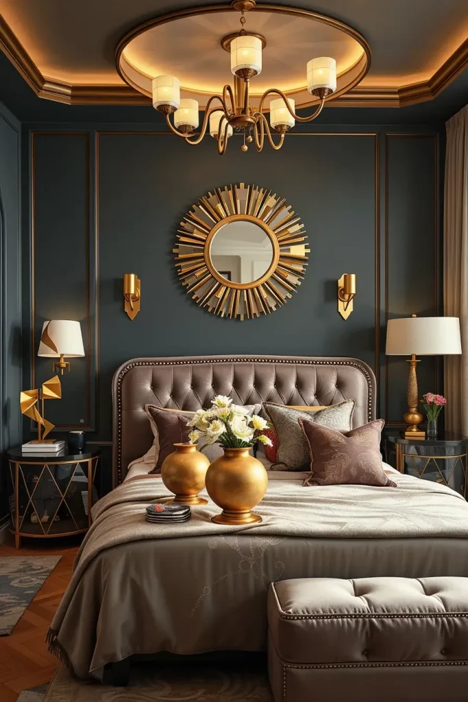 61 Art Deco Revival Bedroom Décor Ideas for a Glamorous Modern Interior