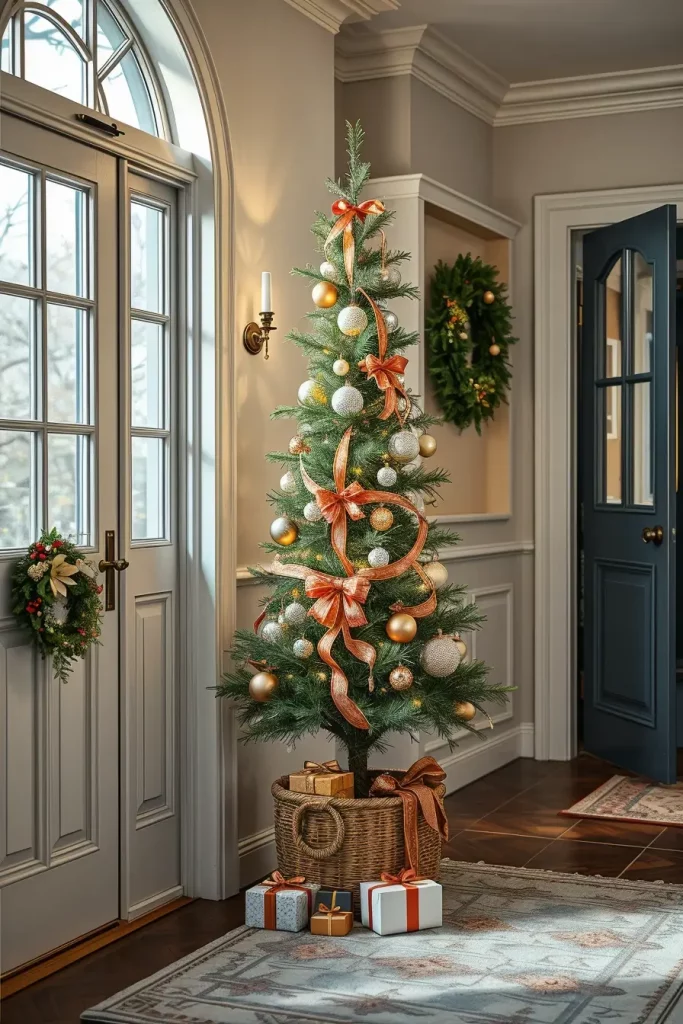 62 Christmas Entryway Ideas 2025 to Welcome Guests in Style