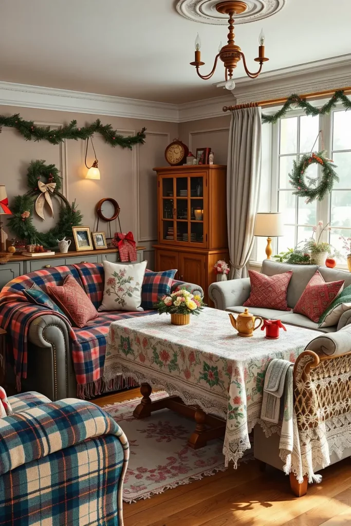63 Vintage Christmas Decor Ideas 2025 to Bring Timeless Holiday Charm