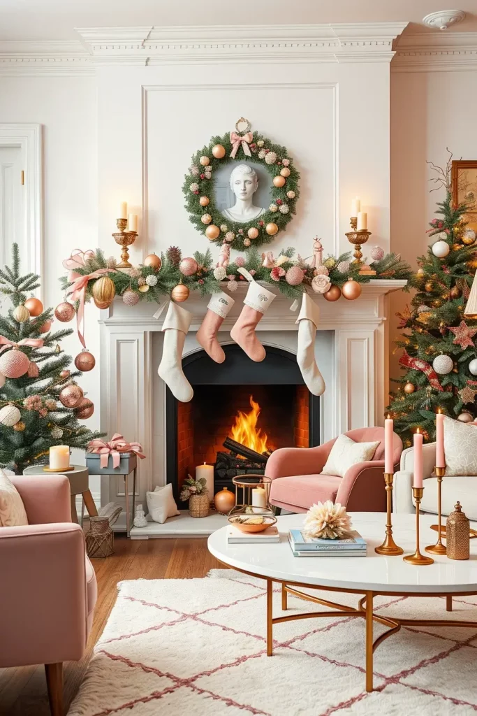 64 Christmas Fireplace Decor Ideas 2025 to Make Your Holiday Warm and Stylish