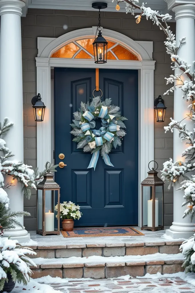 62 Christmas Wreaths for Front Door Ideas 2025 to Transform Your Holiday Decor