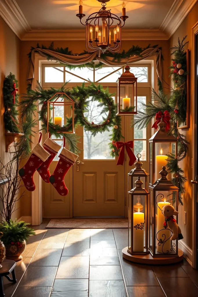 62 Christmas Entryway Ideas 2025 to Welcome Guests in Style