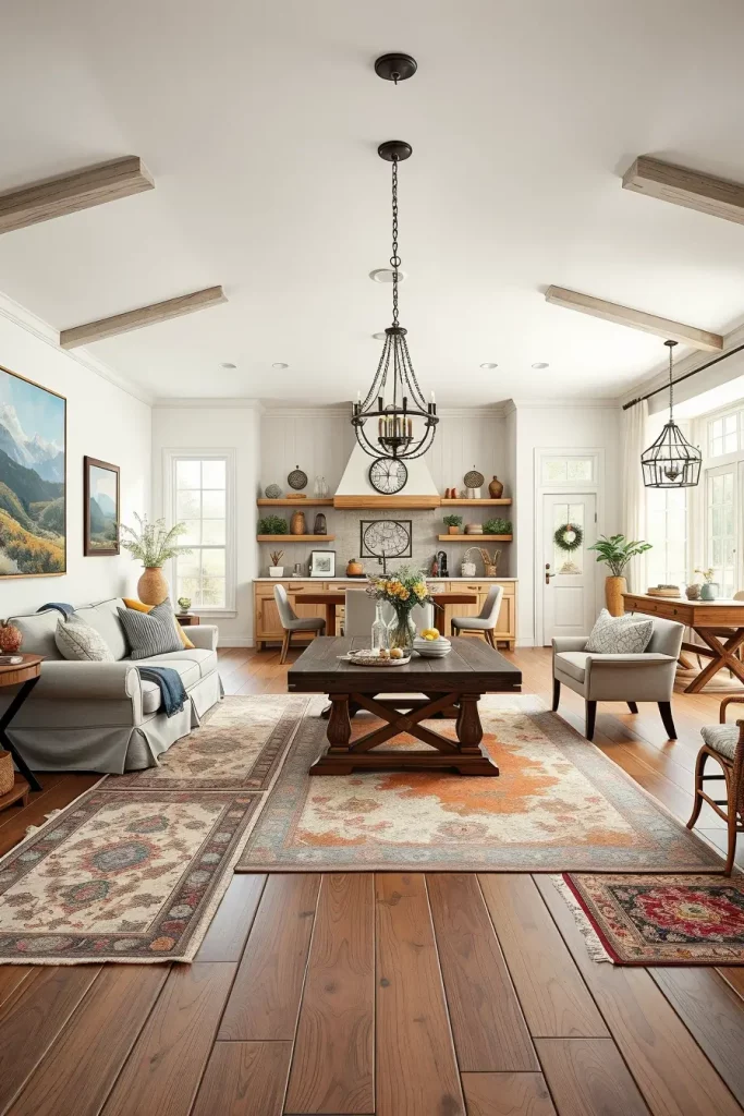 64 Rustic Farmhouse Living Room Ideas for a Cozy and Timeless Home