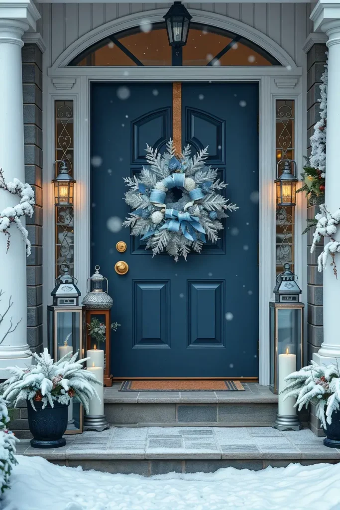 62 Christmas Wreaths for Front Door Ideas 2025 to Transform Your Holiday Decor