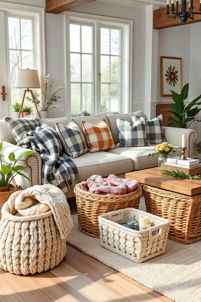 64 Modern Farmhouse Living Room Ideas for a Cozy and Stylish Home