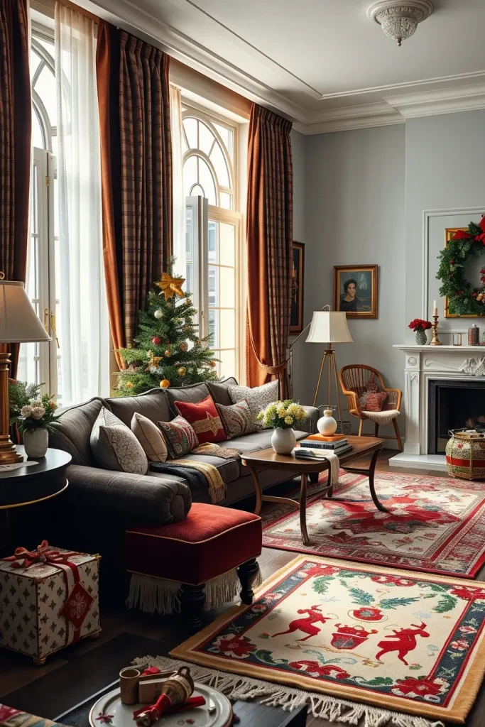 64 Apartment Christmas Decor Ideas 2025 to Transform Small Spaces into Festive Homes