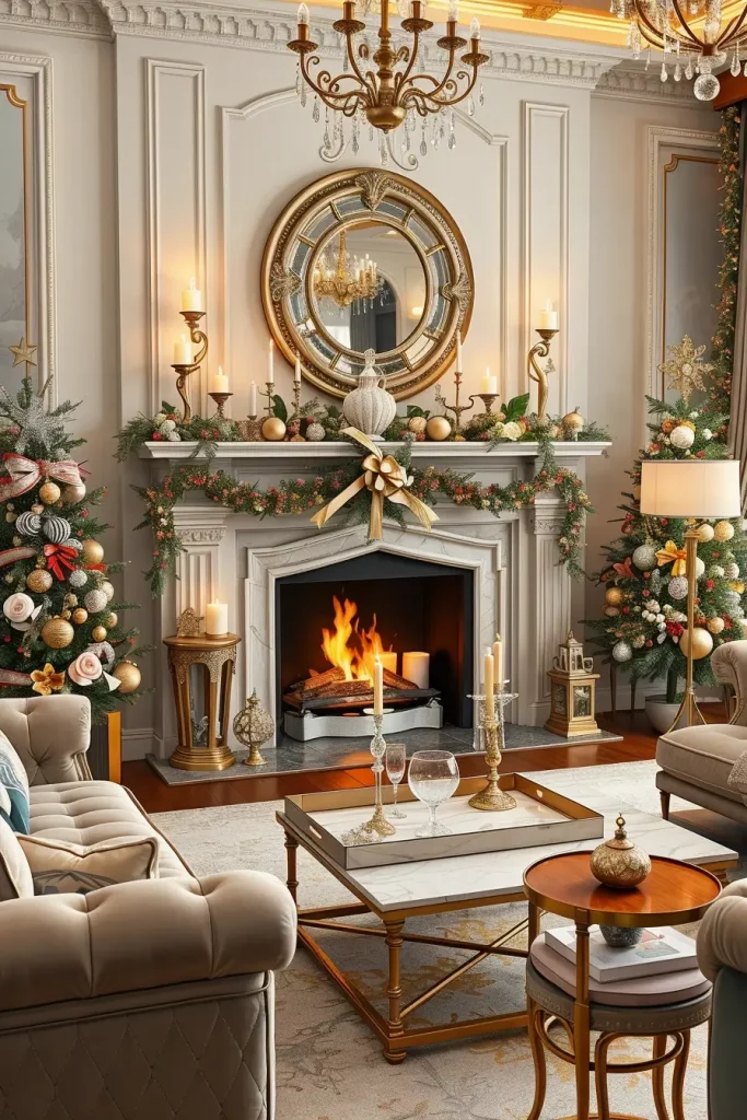 64 Christmas Fireplace Decor Ideas 2025 to Make Your Holiday Warm and Stylish