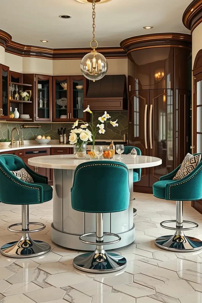 65 Art Deco Revival Kitchen Décor Ideas for a Glamorous Modern Home