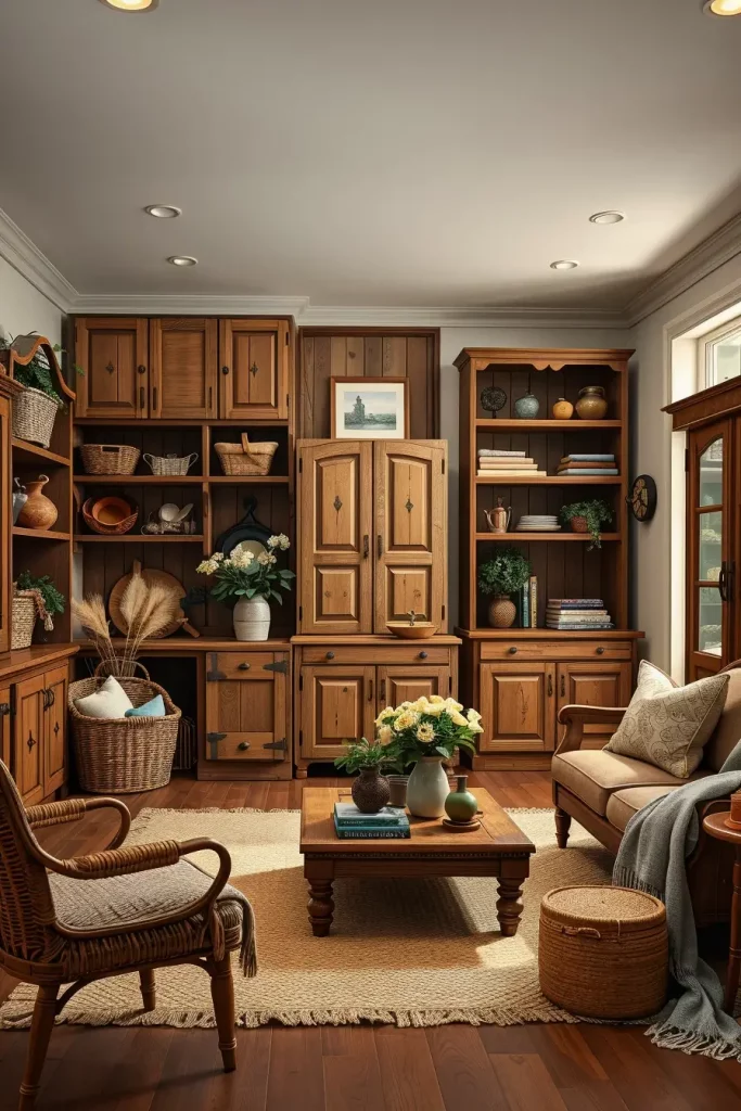 64 Rustic Farmhouse Living Room Ideas for a Cozy and Timeless Home