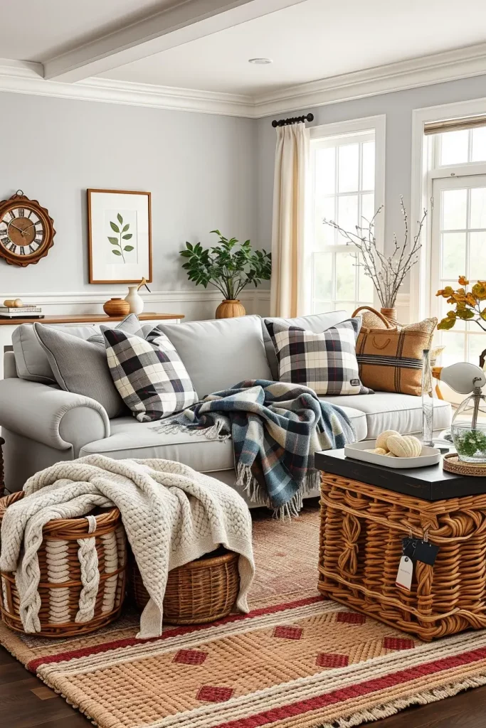 64 Modern Farmhouse Living Room Ideas for a Cozy and Stylish Home