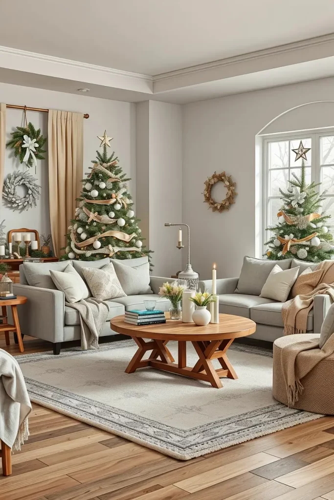 64 Christmas Decor Ideas for Living Room 2025: Stylish and Modern Holiday Inspirations
