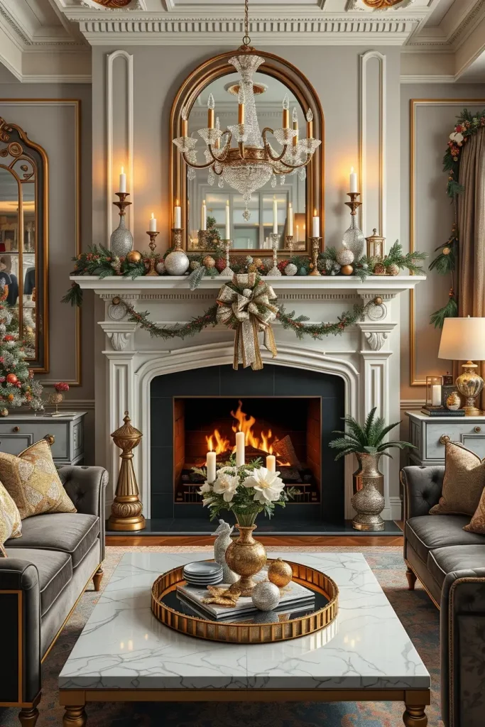 64 Christmas Fireplace Decor Ideas 2025 to Make Your Holiday Warm and Stylish