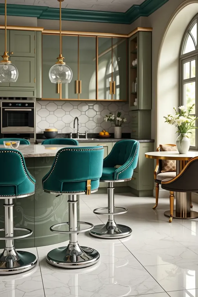 65 Art Deco Revival Kitchen Décor Ideas for a Glamorous Modern Home