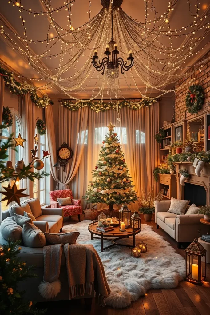64 Christmas Decor Ideas for Living Room 2025: Stylish and Modern Holiday Inspirations