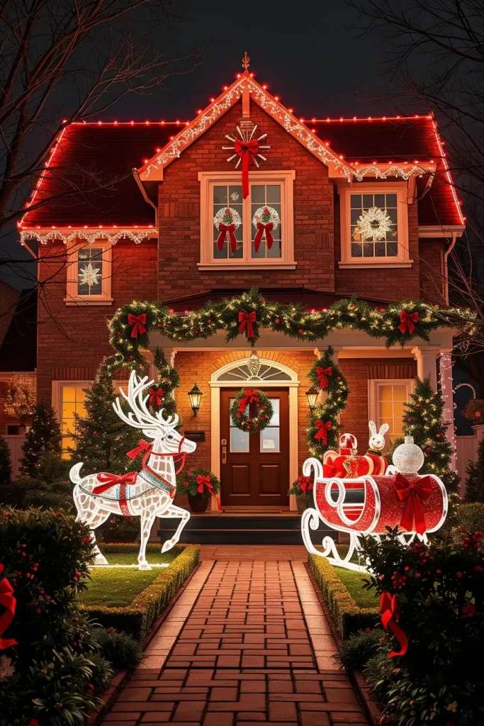 63 Red and White Christmas Lights 2025 – Festive Ideas for Indoors and Outdoors
