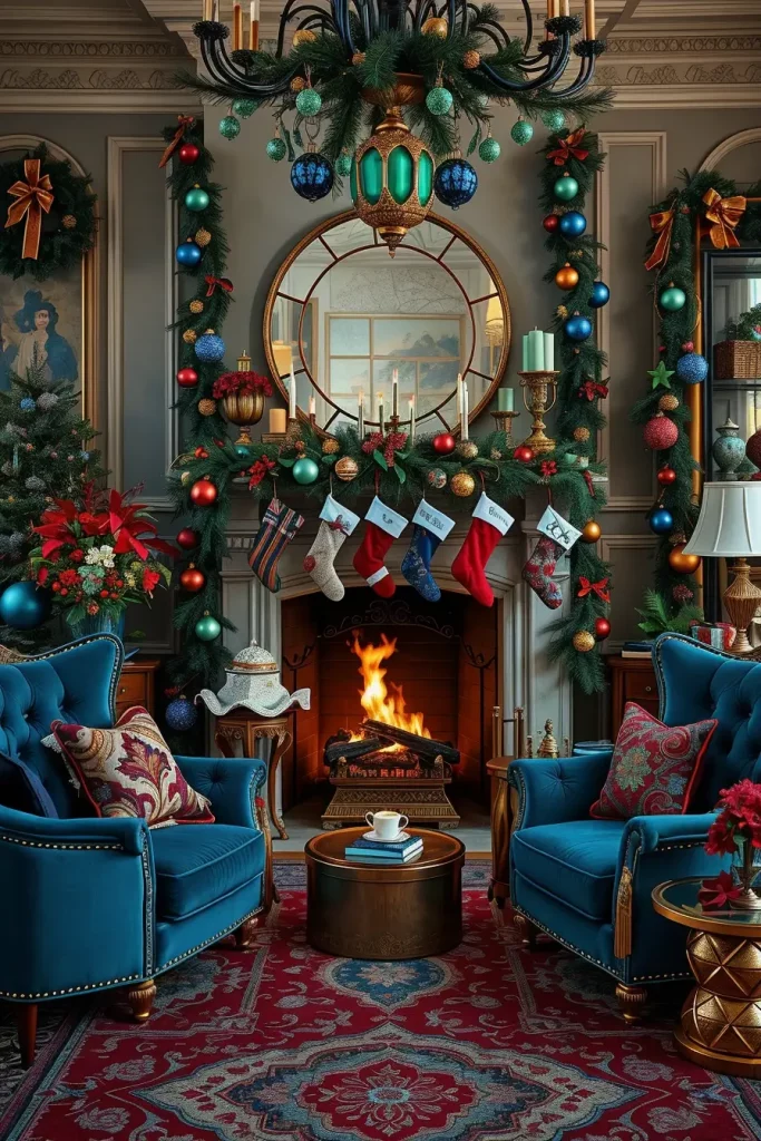 64 Christmas Fireplace Decor Ideas 2025 to Make Your Holiday Warm and Stylish