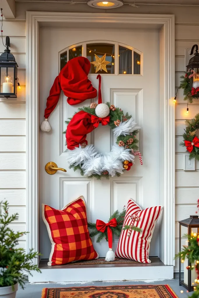 62 Christmas Wreaths for Front Door Ideas 2025 to Transform Your Holiday Decor