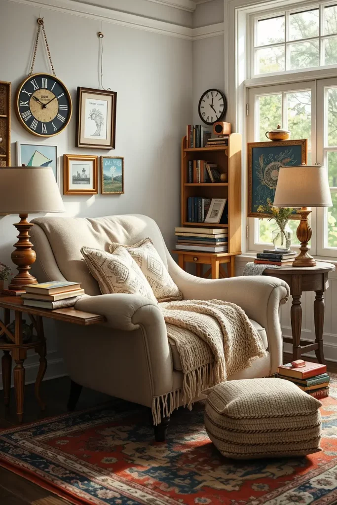 62 Eclectic Farmhouse Interior Design with Natural Textures and Rustic Charm