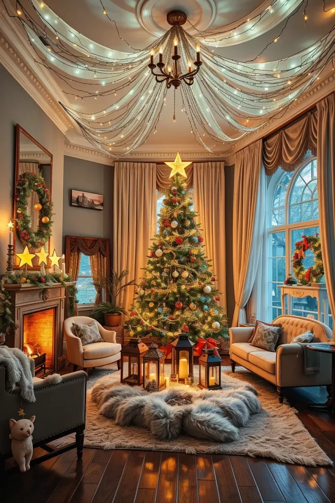 64 Christmas Decor Ideas for Living Room 2025: Stylish and Modern Holiday Inspirations