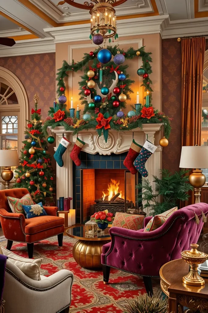 64 Christmas Fireplace Decor Ideas 2025 to Make Your Holiday Warm and Stylish