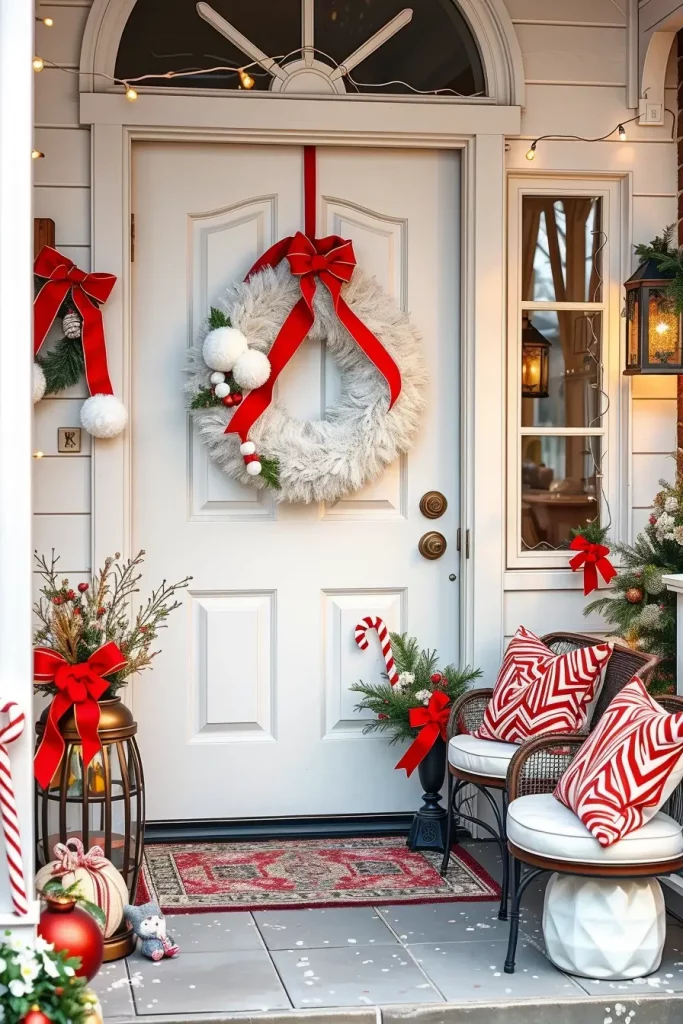 62 Christmas Wreaths for Front Door Ideas 2025 to Transform Your Holiday Decor