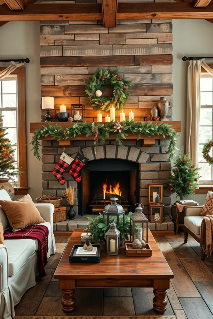 64 Christmas Fireplace Decor Ideas 2025 to Make Your Holiday Warm and Stylish