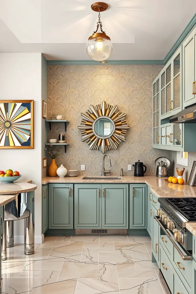 65 Art Deco Revival Kitchen Décor Ideas for a Glamorous Modern Home