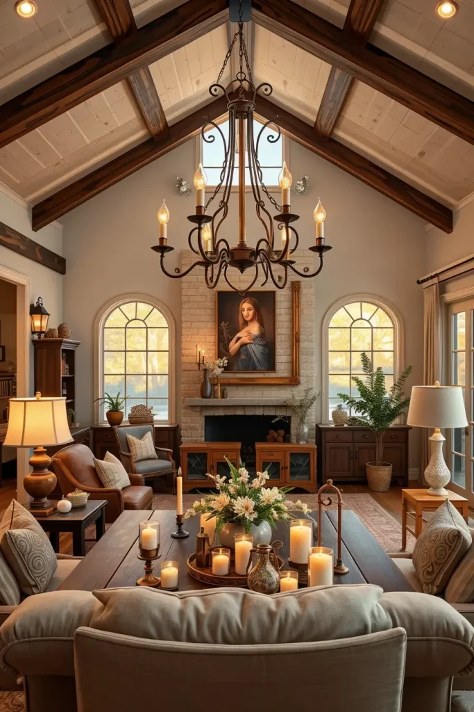 64 Rustic Farmhouse Living Room Ideas for a Cozy and Timeless Home