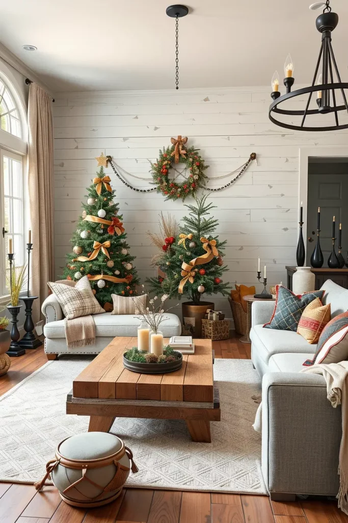64 Christmas Decor Ideas for Living Room 2025: Stylish and Modern Holiday Inspirations