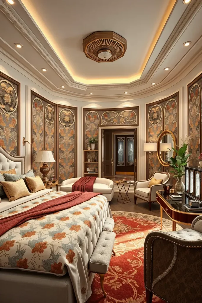 61 Art Deco Revival Bedroom Décor Ideas for a Glamorous Modern Interior