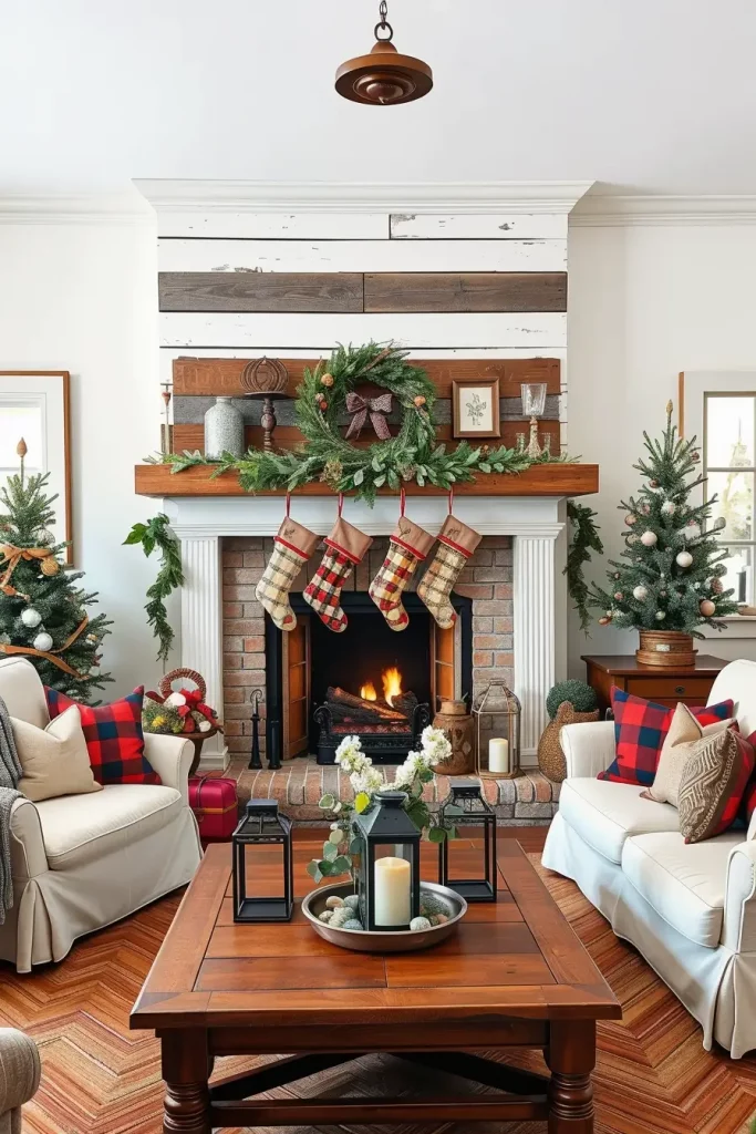 64 Christmas Fireplace Decor Ideas 2025 to Make Your Holiday Warm and Stylish