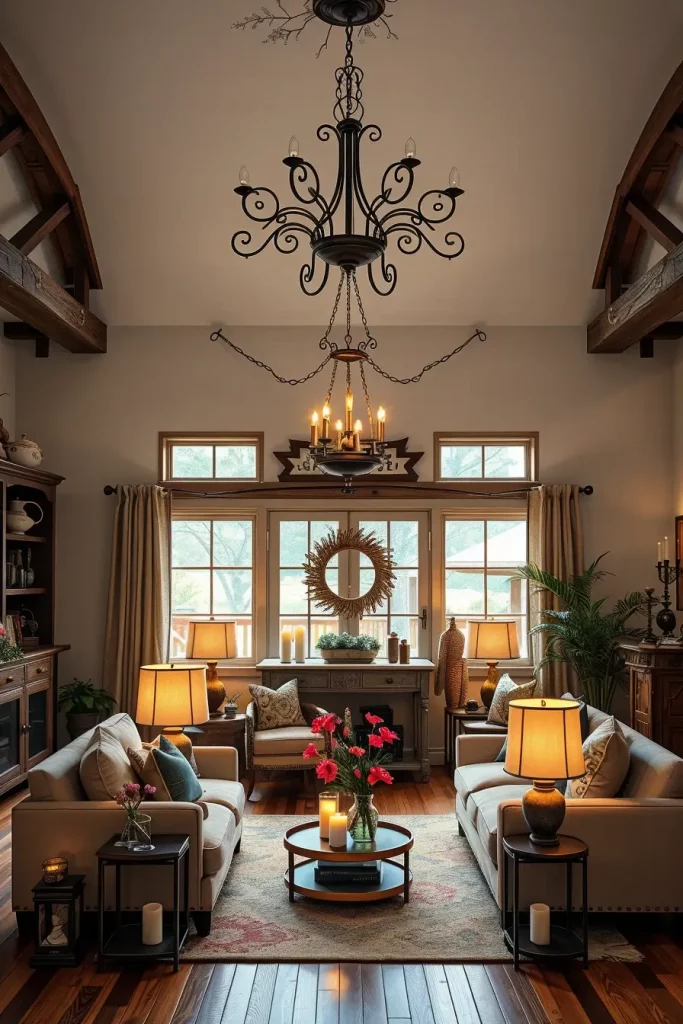64 Rustic Farmhouse Living Room Ideas for a Cozy and Timeless Home