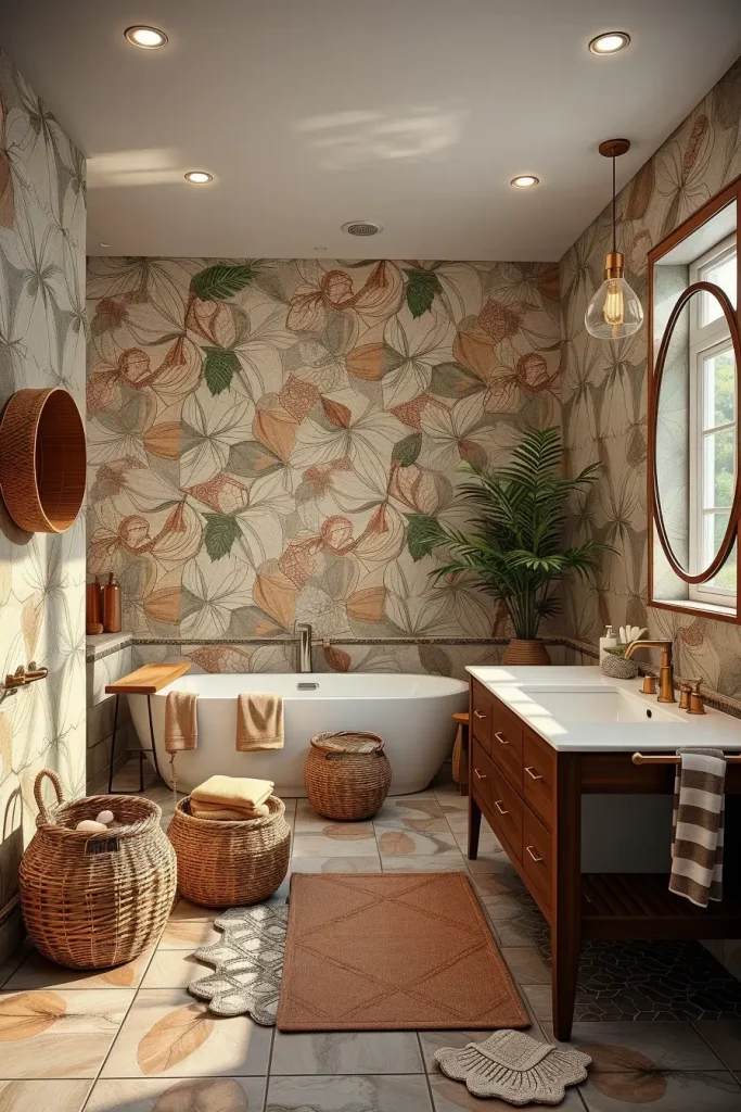 64 Luxury Bathroom Tile Idea for Elegant and Timeless Designs