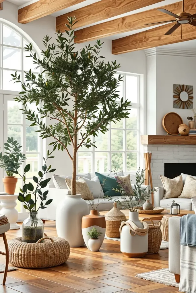 64 Modern Farmhouse Living Room Ideas for a Cozy and Stylish Home