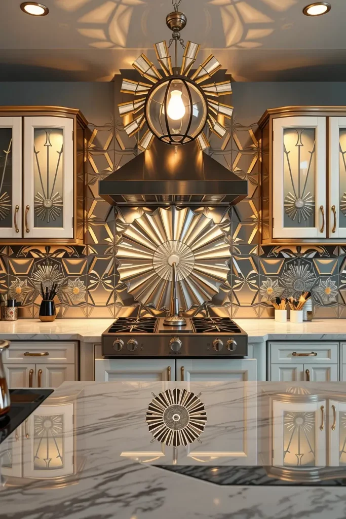 65 Art Deco Revival Kitchen Décor Ideas for a Glamorous Modern Home