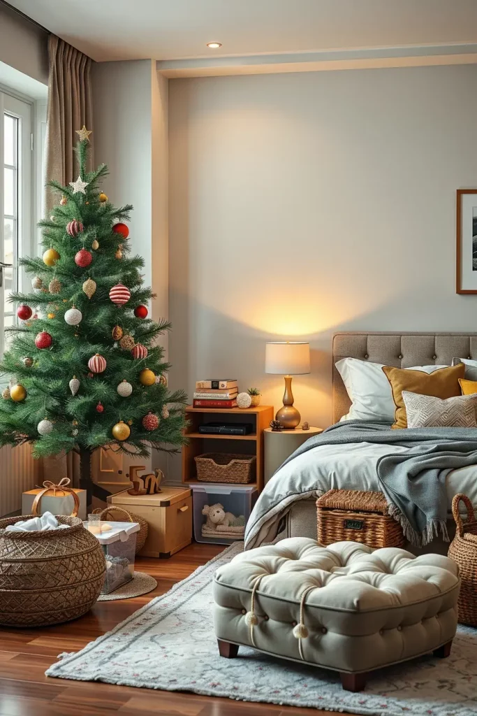 64 Apartment Christmas Decor Ideas 2025 to Transform Small Spaces into Festive Homes