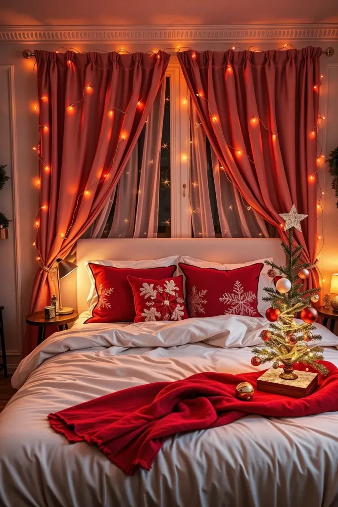 63 Red and White Christmas Lights 2025 – Festive Ideas for Indoors and Outdoors