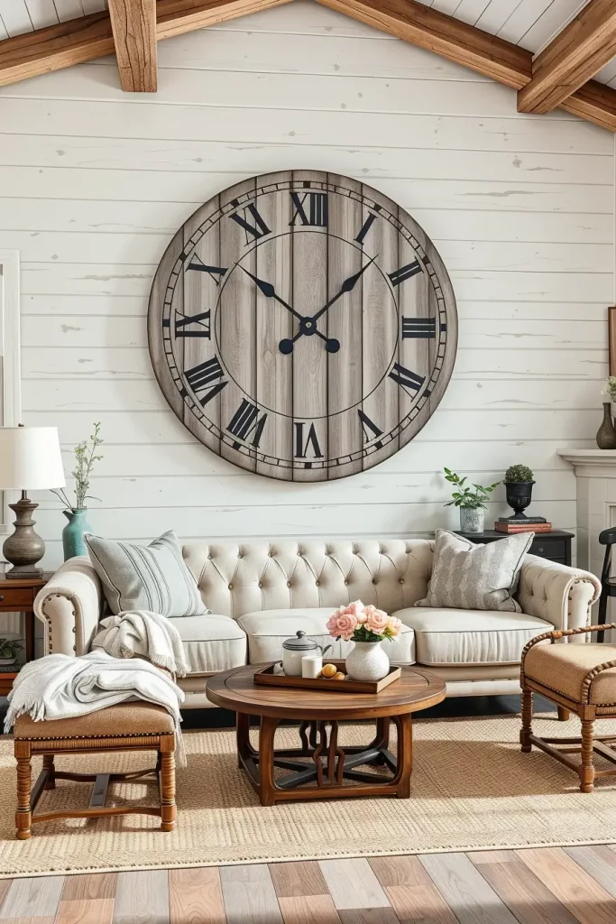 64 Rustic Farmhouse Living Room Ideas for a Cozy and Timeless Home