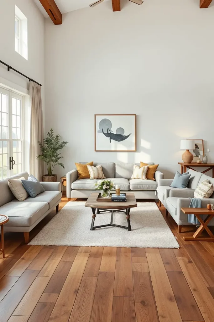 64 Modern Farmhouse Living Room Ideas for a Cozy and Stylish Home